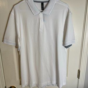 Lululemon Vent Tech Polo White Size L. EUC.